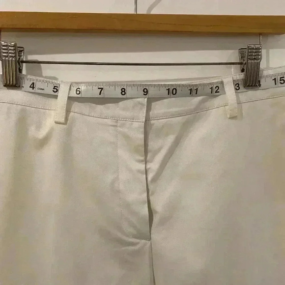 Prada white cotton pant (European size 44), US size 10 - Picture 2 of 10